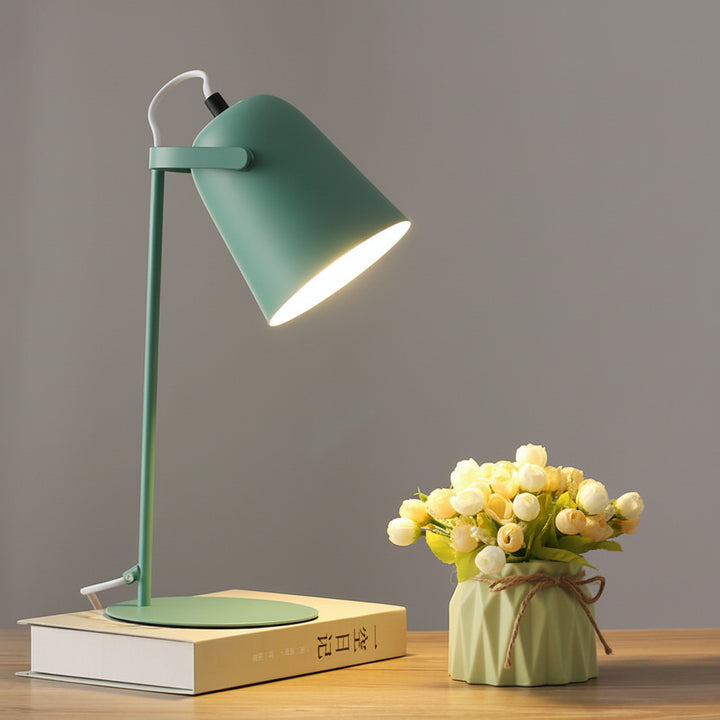 Table Lamp Modern Metal Desk Light Bedroom Office