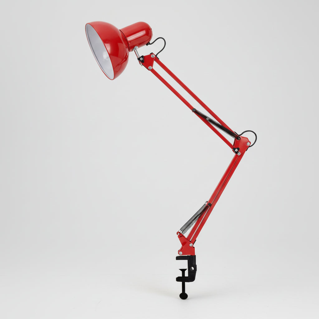 Desk Lamp Adjustable Metal Clamp Light Office Study
