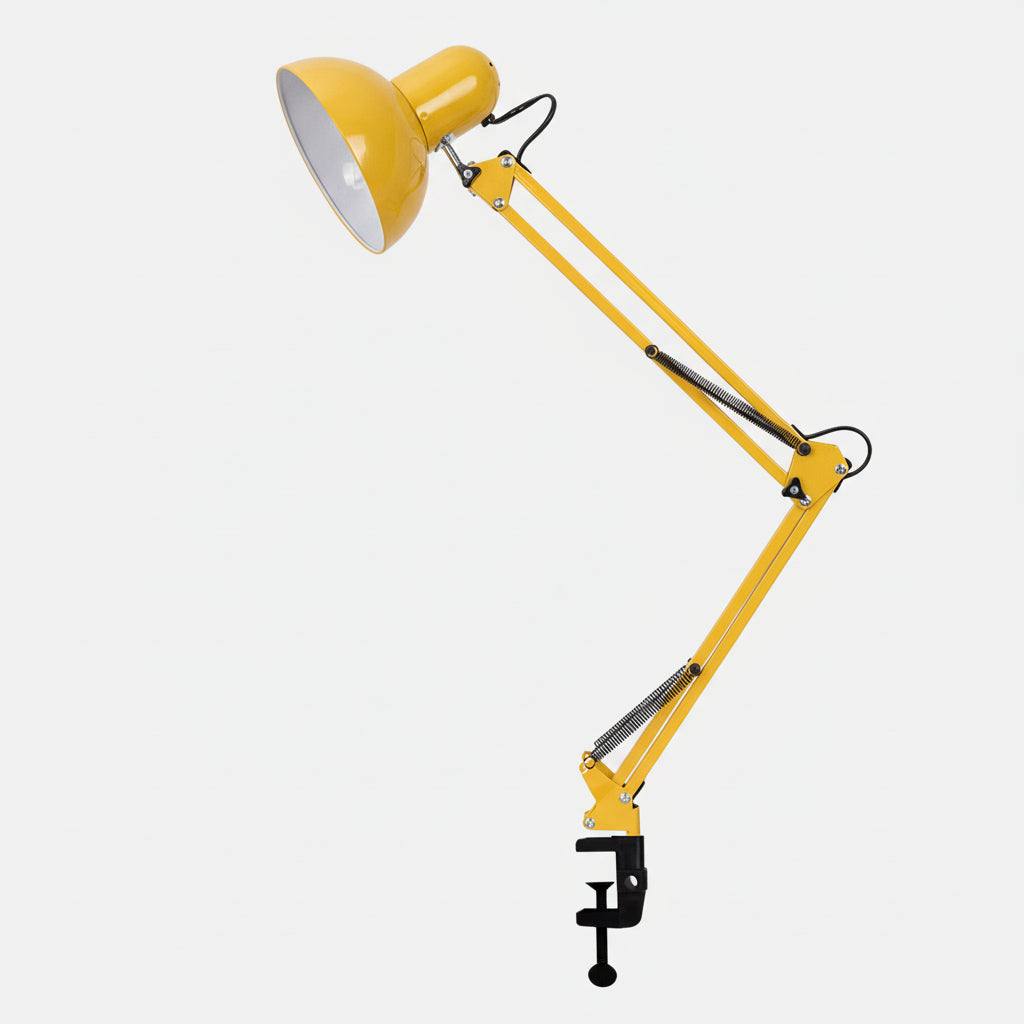 Desk Lamp Adjustable Metal Clamp Light Office Study