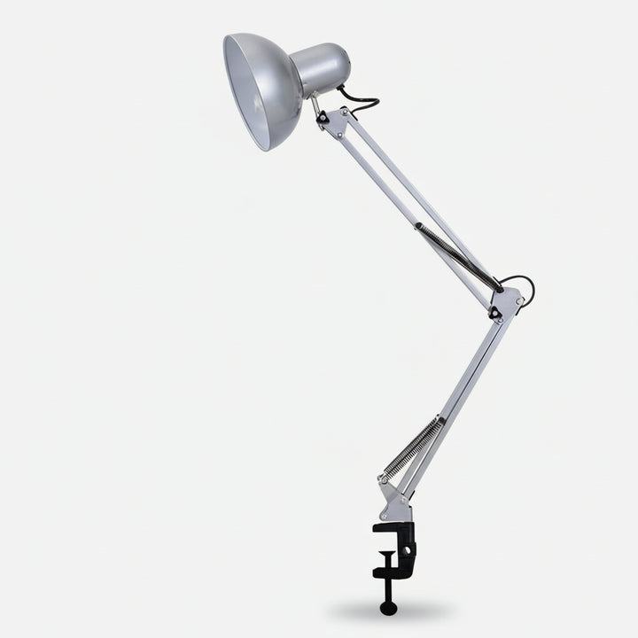 Desk Lamp Adjustable Metal Clamp Light Office Study