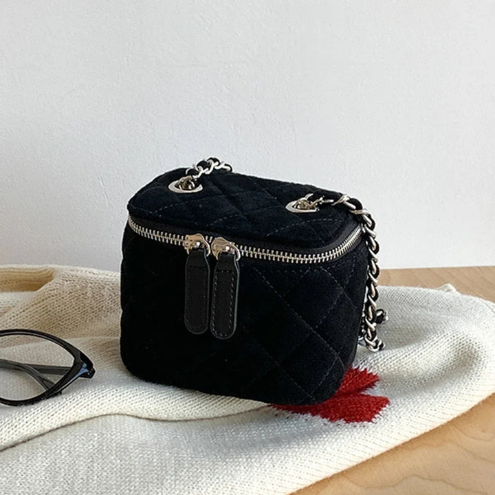 Sac Bandoulière Femme En Daim - Élégance Compacte Pour Toutes Occasions 0