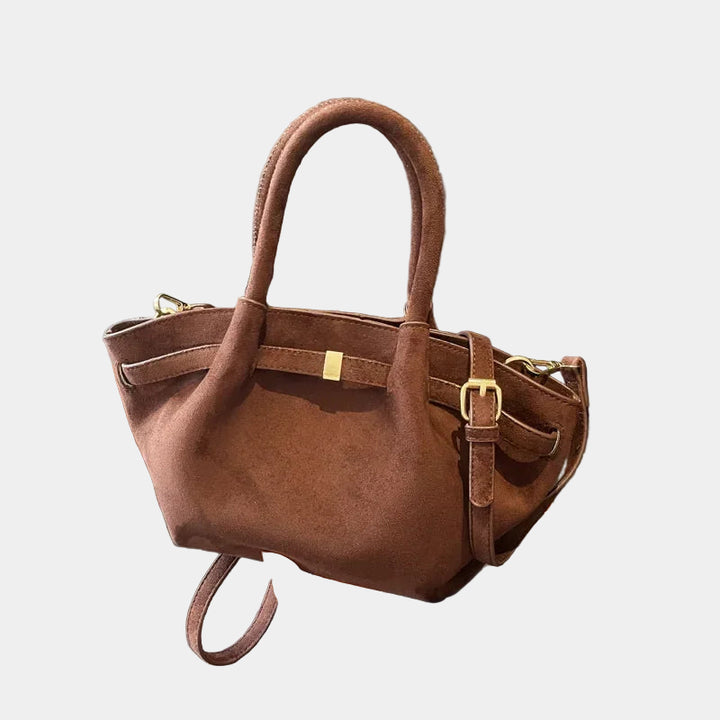 Sac Fourre Tout Femme En Daim Faux - Style Vintage Pratique et Élégant 7