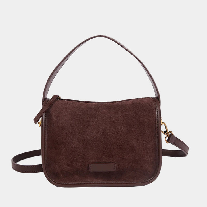 Sac à Main Femme en Cuir Rétro Daim - Sac Bandoulière Élégant et Pratique 6