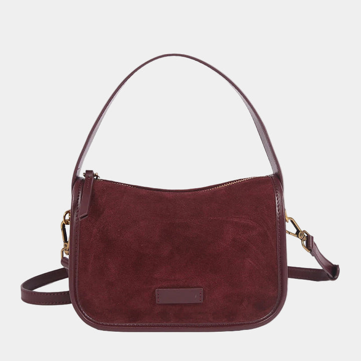 Sac à Main Femme en Cuir Rétro Daim - Sac Bandoulière Élégant et Pratique 8