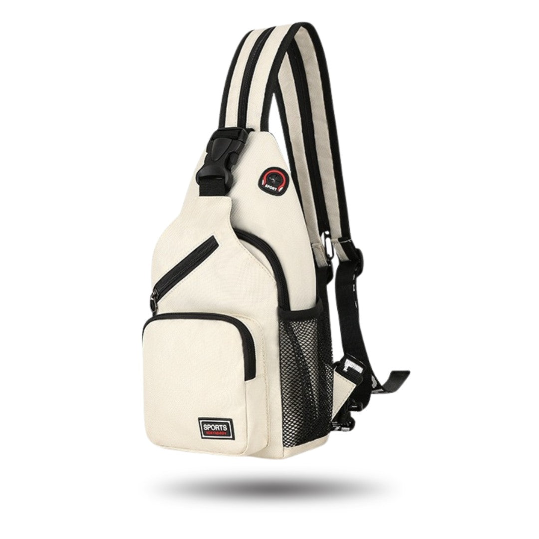 Sac bandoulière unisexe imperméable haut de gamme avec bandoulière réglable et poches pratiques – Idéal pour les accessoires du quotidien 1