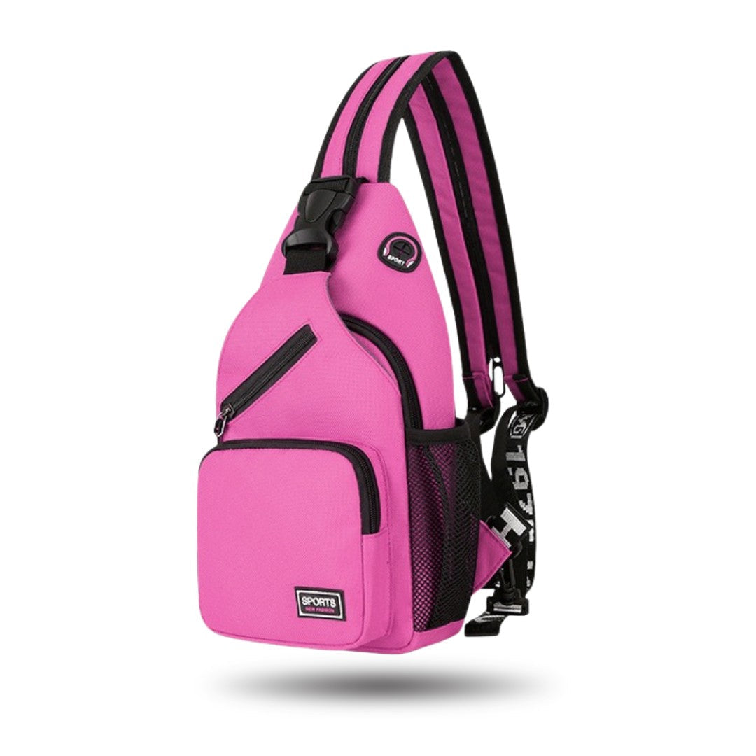 Sac bandoulière unisexe imperméable haut de gamme avec bandoulière réglable et poches pratiques – Idéal pour les accessoires du quotidien 6