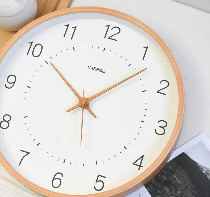 ScandiTime | Horloge murale scandinave élégante 1