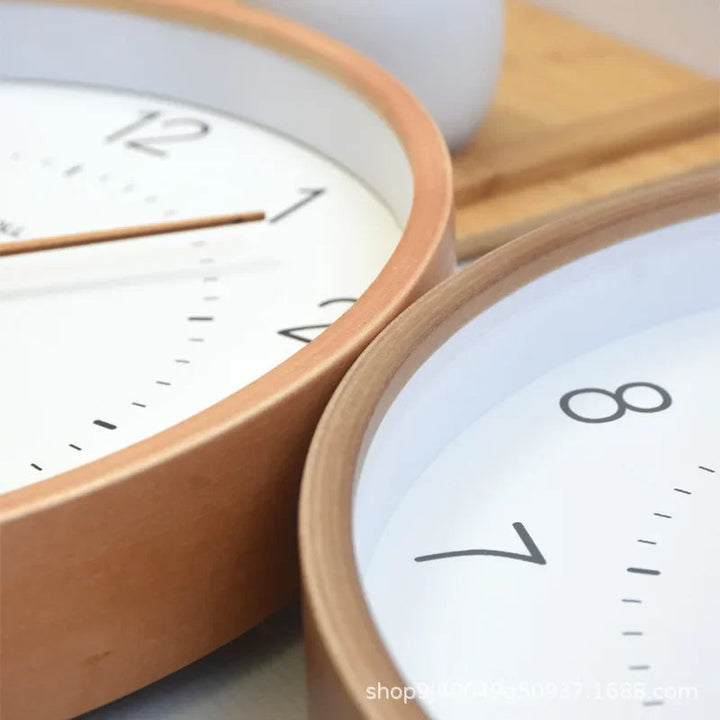 ScandiTime | Horloge murale scandinave élégante 2