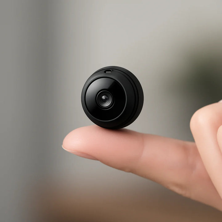 Vnitřní WiFi bezpečnostní kamera s nočním viděním, mini dohledový monitor