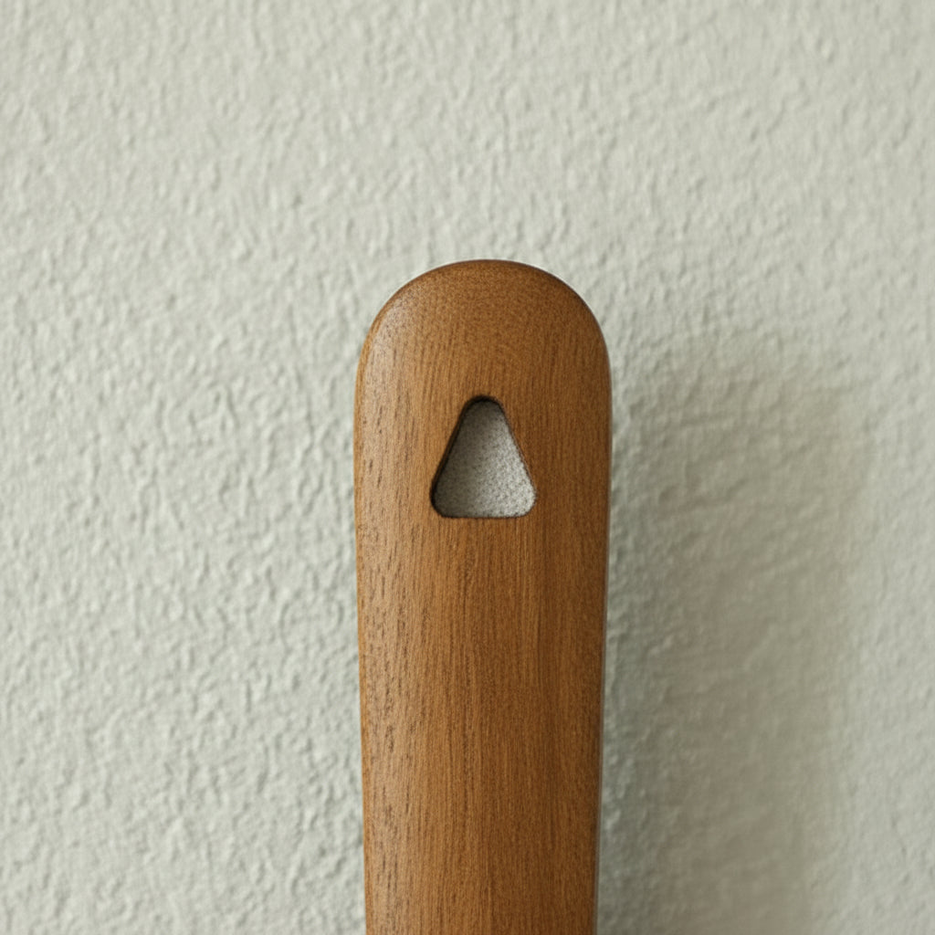 Shoe Horn Long Handle Wooden Dressing Aid Easy Shoe Wearing