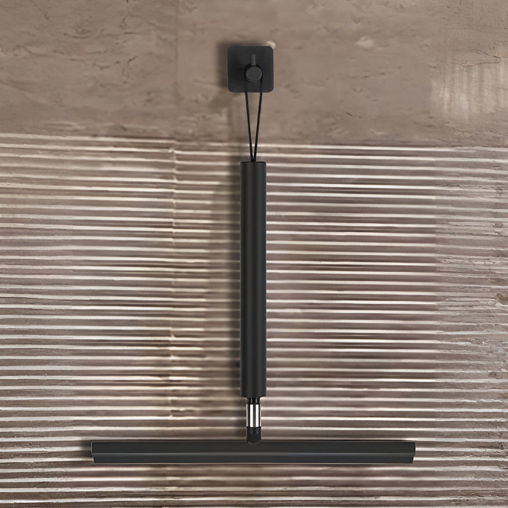 Raschietto per doccia telescopico in silicone e acciaio inox strumento per la pulizia