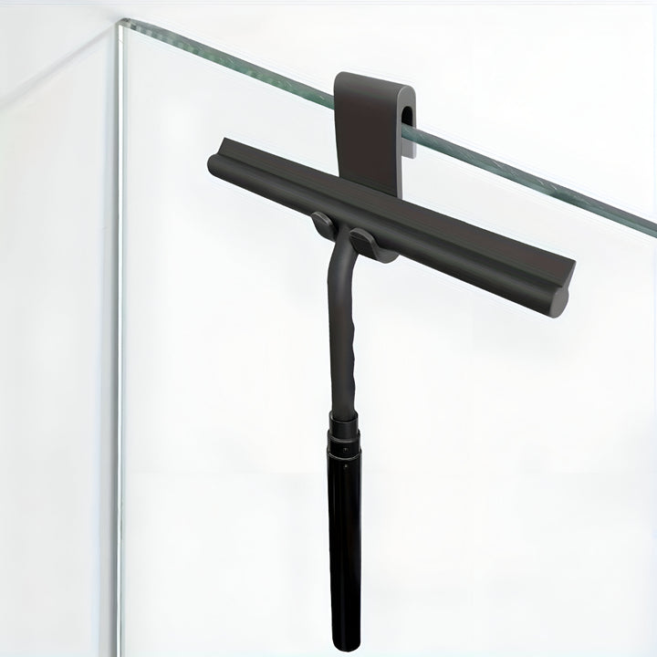 Raschietto per doccia telescopico in silicone e acciaio inox strumento per la pulizia