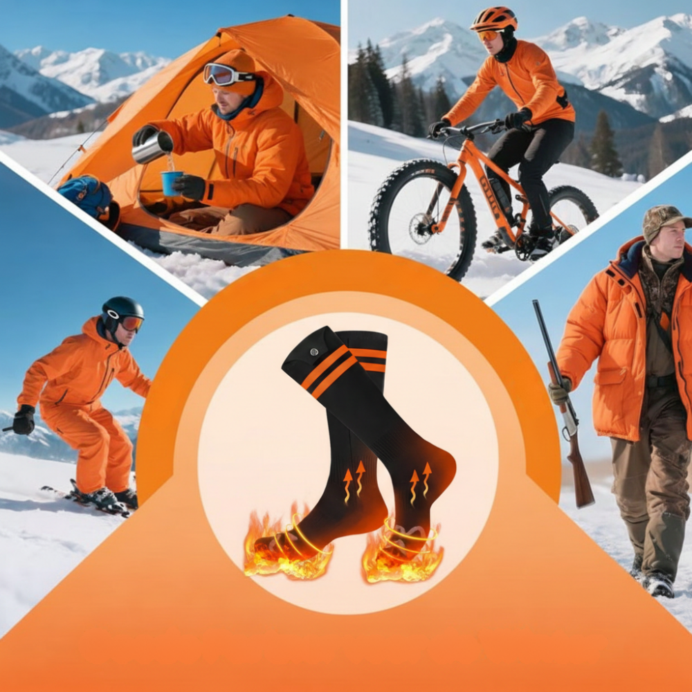 Calze Termiche Controllo della Temperatura Abbigliamento per Esterni