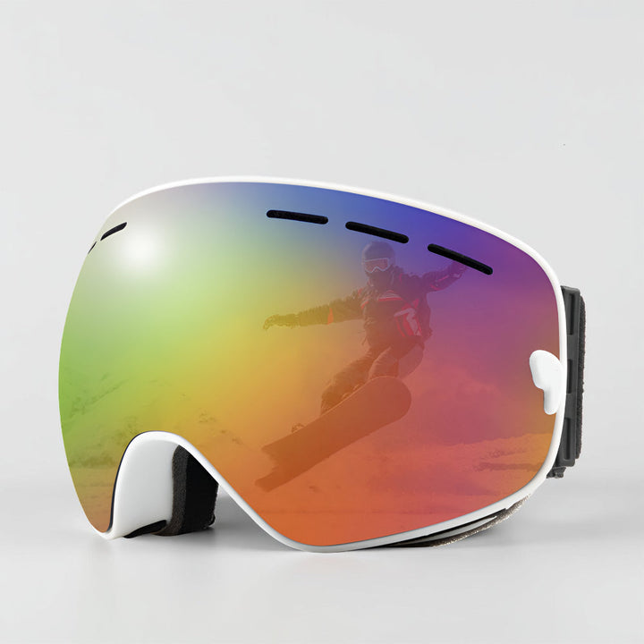 Ski Goggles Interchangeable Lenses UV400 Protection OTG