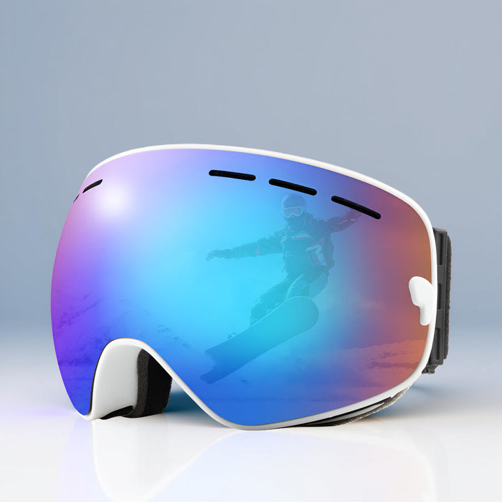 Ski Goggles Interchangeable Lenses UV400 Protection OTG