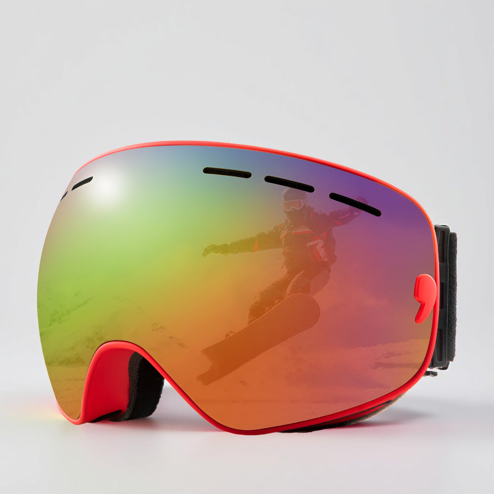 Ski Goggles Interchangeable Lenses UV400 Protection OTG