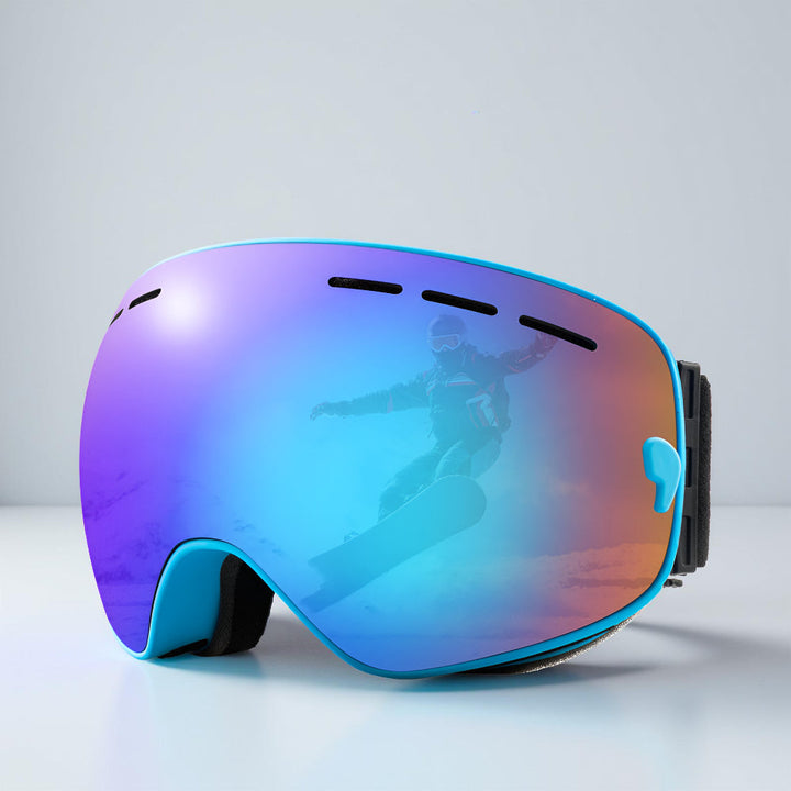 Ski Goggles Interchangeable Lenses UV400 Protection OTG