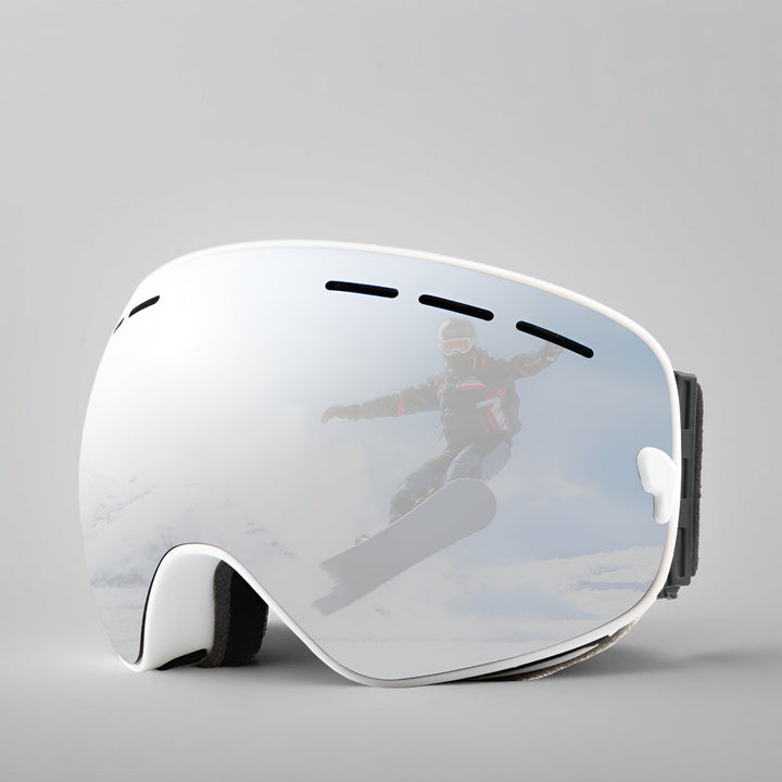 Ski Goggles Interchangeable Lenses UV400 Protection OTG