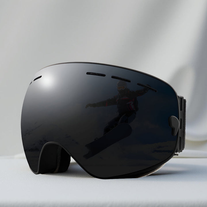 Ski Goggles Interchangeable Lenses UV400 Protection OTG