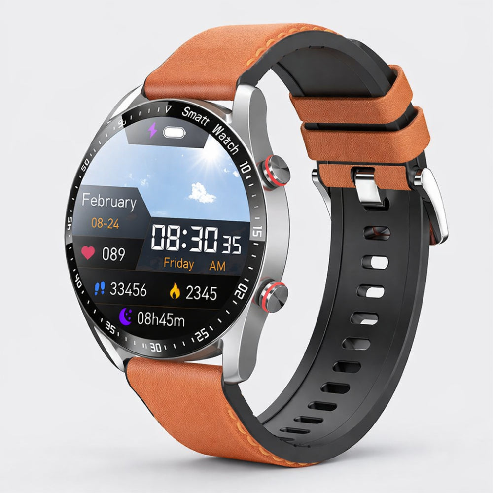 Smart Watch Touchscreen Bluetooth Waterproof Fitness Wristwatch