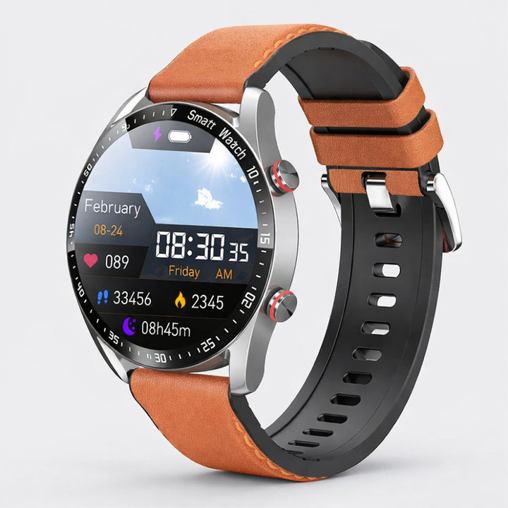 Smart Watch Touchscreen Bluetooth Waterproof Fitness Wristwatch