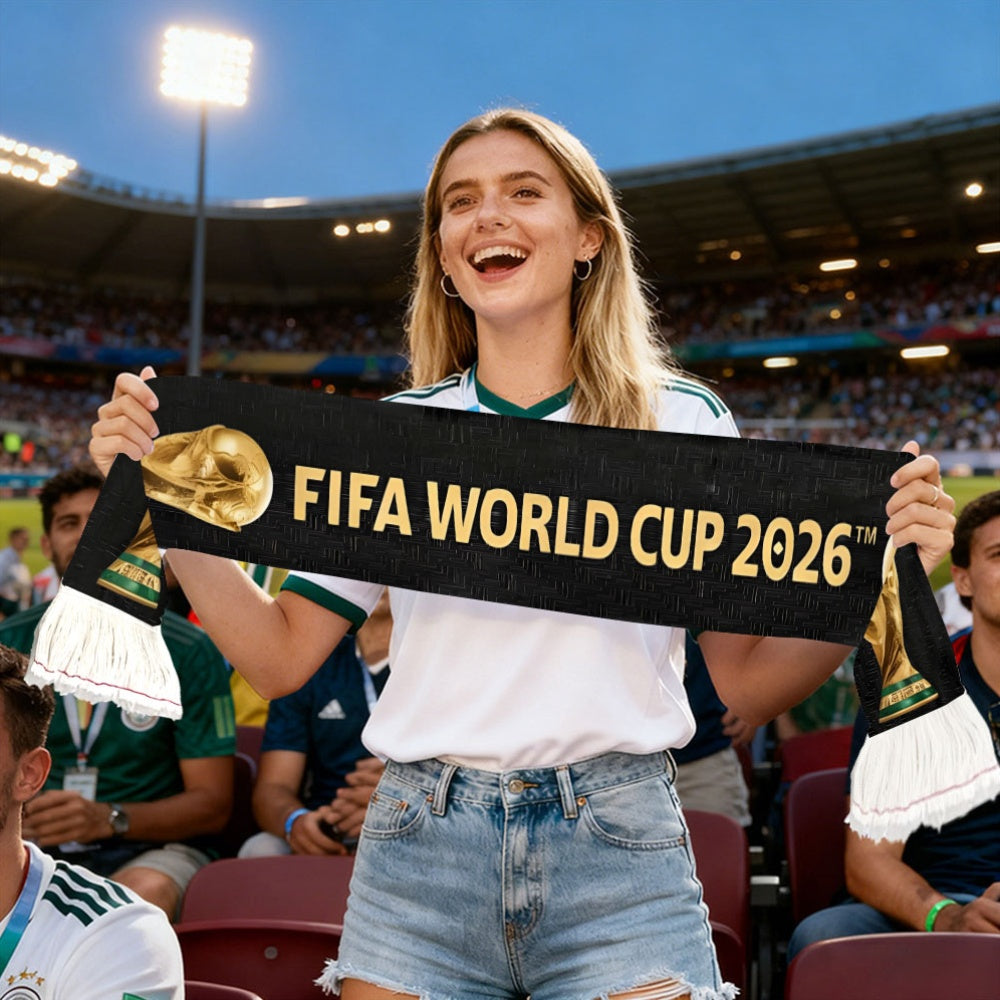 Fotbalová šála Mistrovství světa 2026 Fanouškovský doplněk na zápas