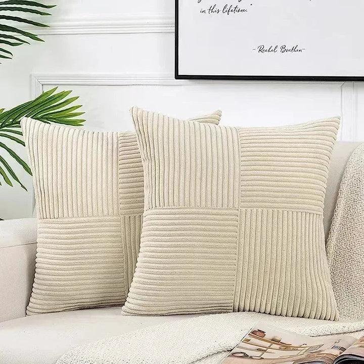 SoftRib - Housses de coussin de luxe - Confortables, élégantes et ultra douces 1