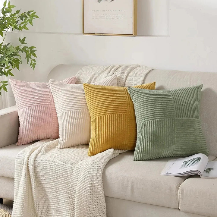 SoftRib - Housses de coussin de luxe - Confortables, élégantes et ultra douces 2
