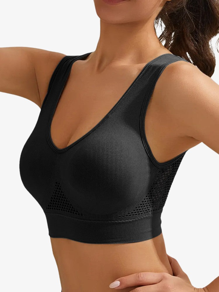 Soutien-gorge de sport respirant pour le confort des femmes - Idéal pour le fitness et le quotidien 0