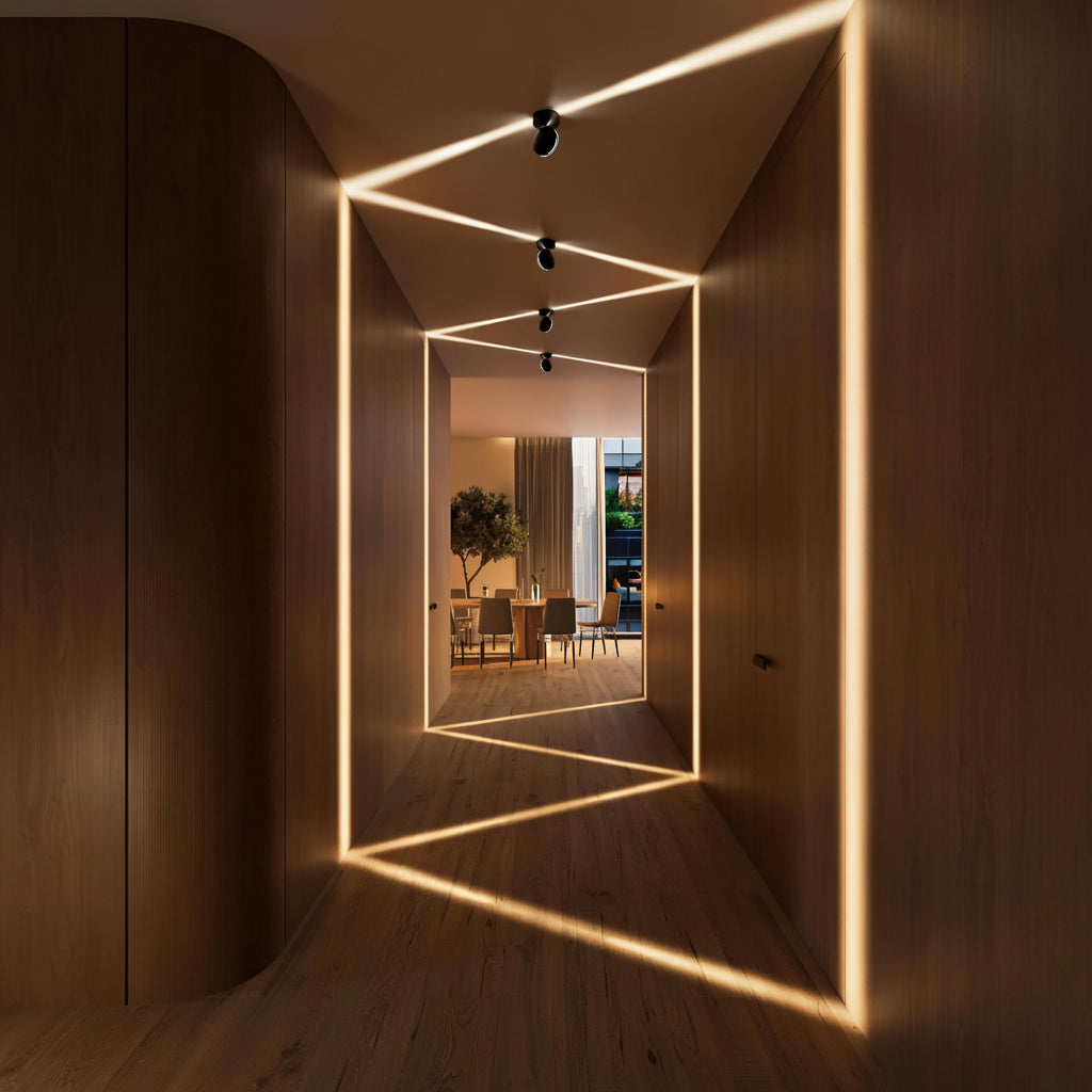 Modern 360 Rotating LED Spotlight Wall Light Versatile Illumination