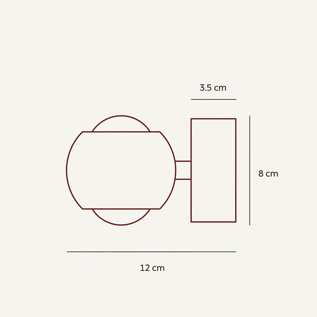 Modern Dimmable LED Spotlight Wall Light Touch Control