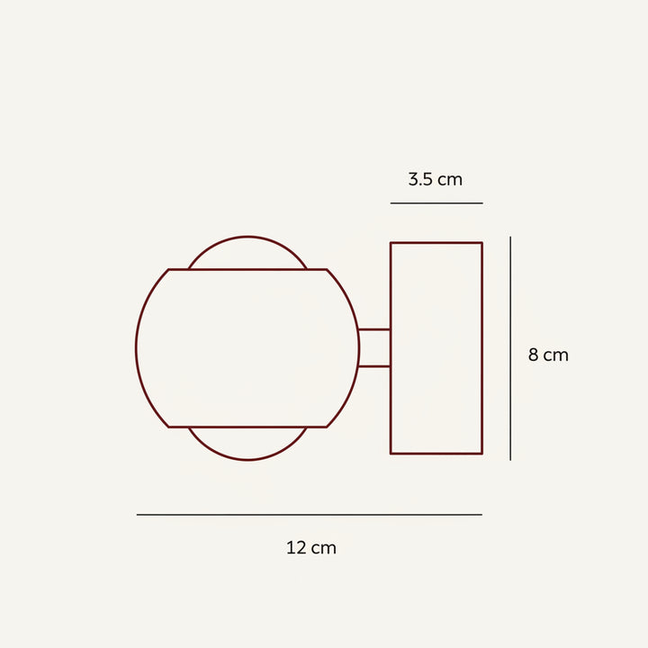 Modern Dimmable LED Spotlight Wall Light Touch Control