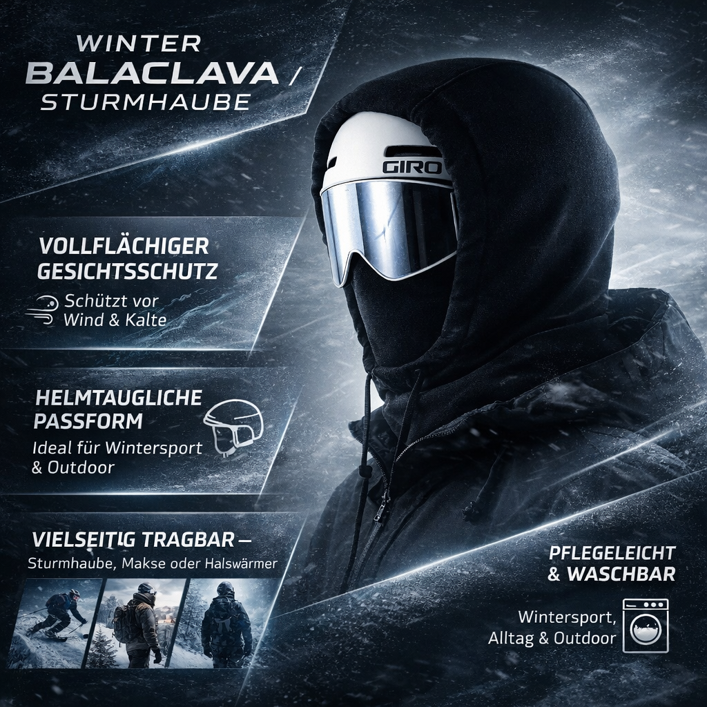 Balaclava Face Cover Winter Outdoor Head Protection