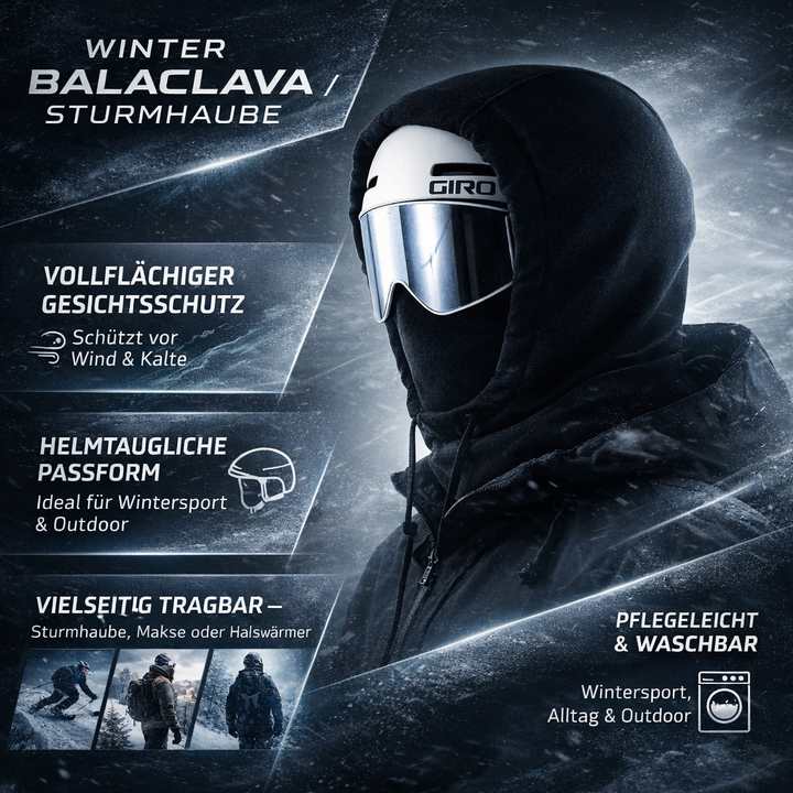 Balaclava Face Cover Winter Outdoor Head Protection
