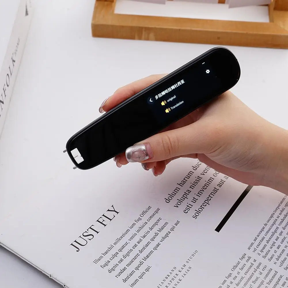 Stylo de Traduction Numérique avec Synthèse Vocale – Traduction Instantanée en Plus de 55 Langues, Utilisation Hors Ligne, Rechargeable 1