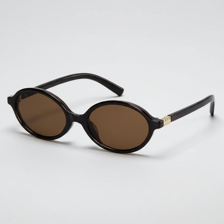 Oval Retro Small Frame UV400 Sunglasses for Women Fashion