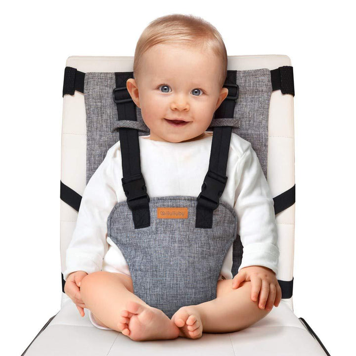 Support d'Oreiller Ergonomique pour Bébé en Coton Hypoallergénique – Confort et Sécurité pour Chaises et Bascules, Couleur Grise 2
