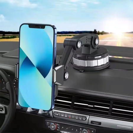 Support de Téléphone de Voiture avec Ventouse Puissante et Rotation à 360° – Prise en Main Facile 2