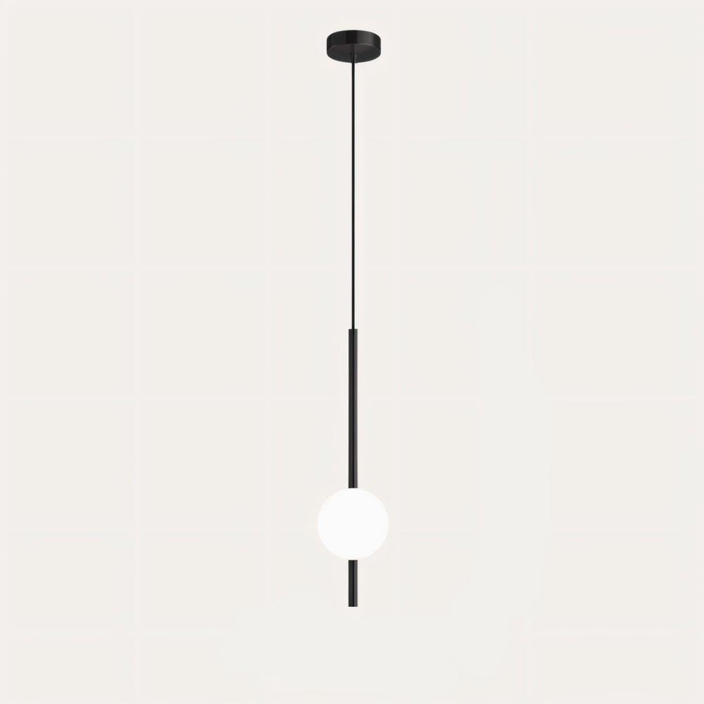 Suspension Scandinave en Verre et Métal – Éclairage Énergétiquement Efficace pour Intérieur Moderne 0