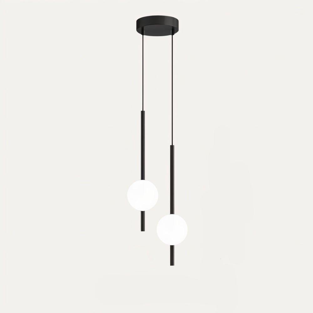 Suspension Scandinave en Verre et Métal – Éclairage Énergétiquement Efficace pour Intérieur Moderne 7