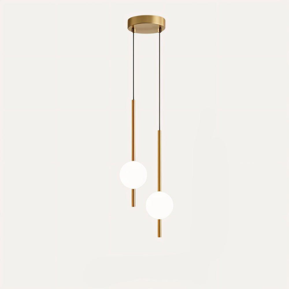 Suspension Scandinave en Verre et Métal – Éclairage Énergétiquement Efficace pour Intérieur Moderne 9