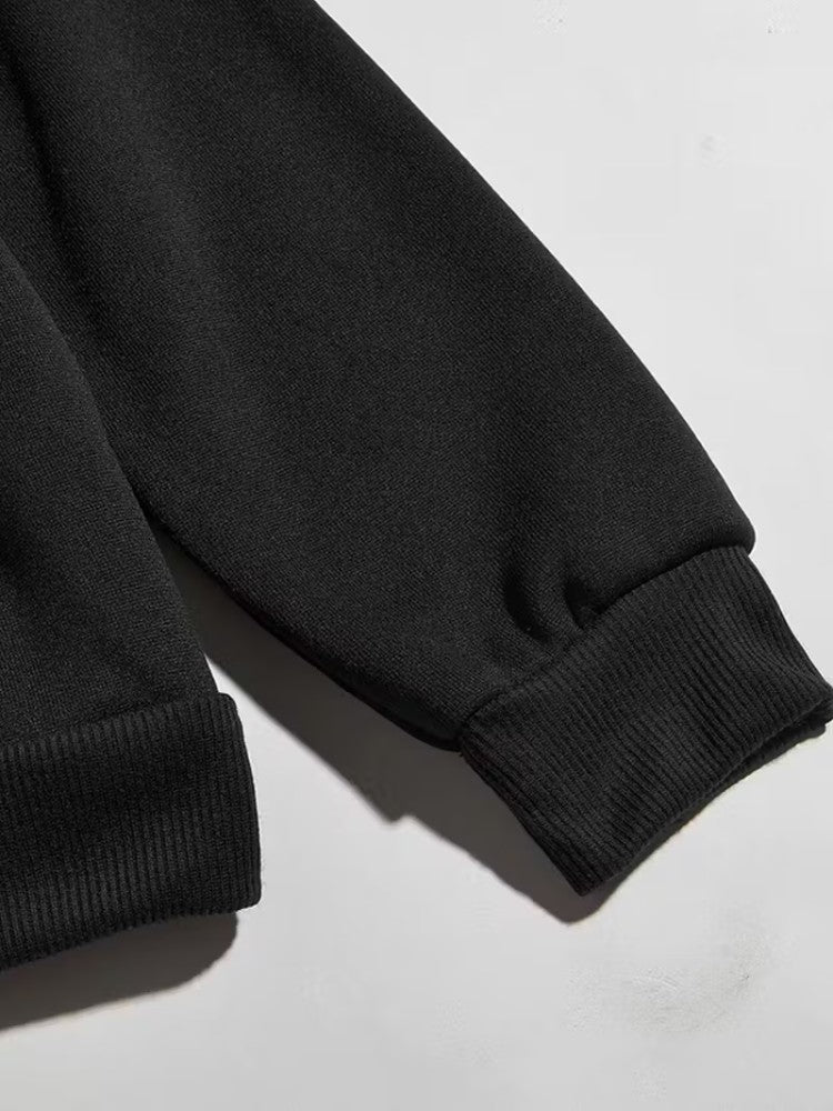 Sweat à capuche premium pour femme - Pull confortable en polyester, coupe sportive, doublure chaude et douce, poche kangourou 1