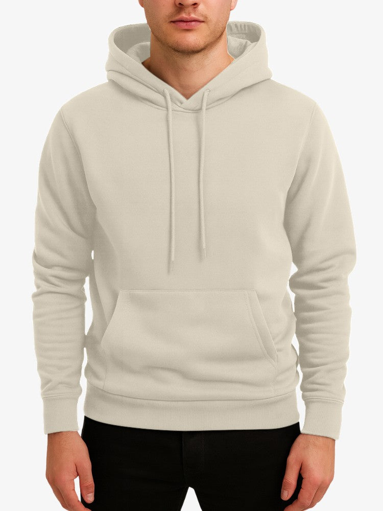 Sweat à capuche premium pour homme - Pull confortable avec poche kangourou, en polyester chaud, style sportif et décontracté 5