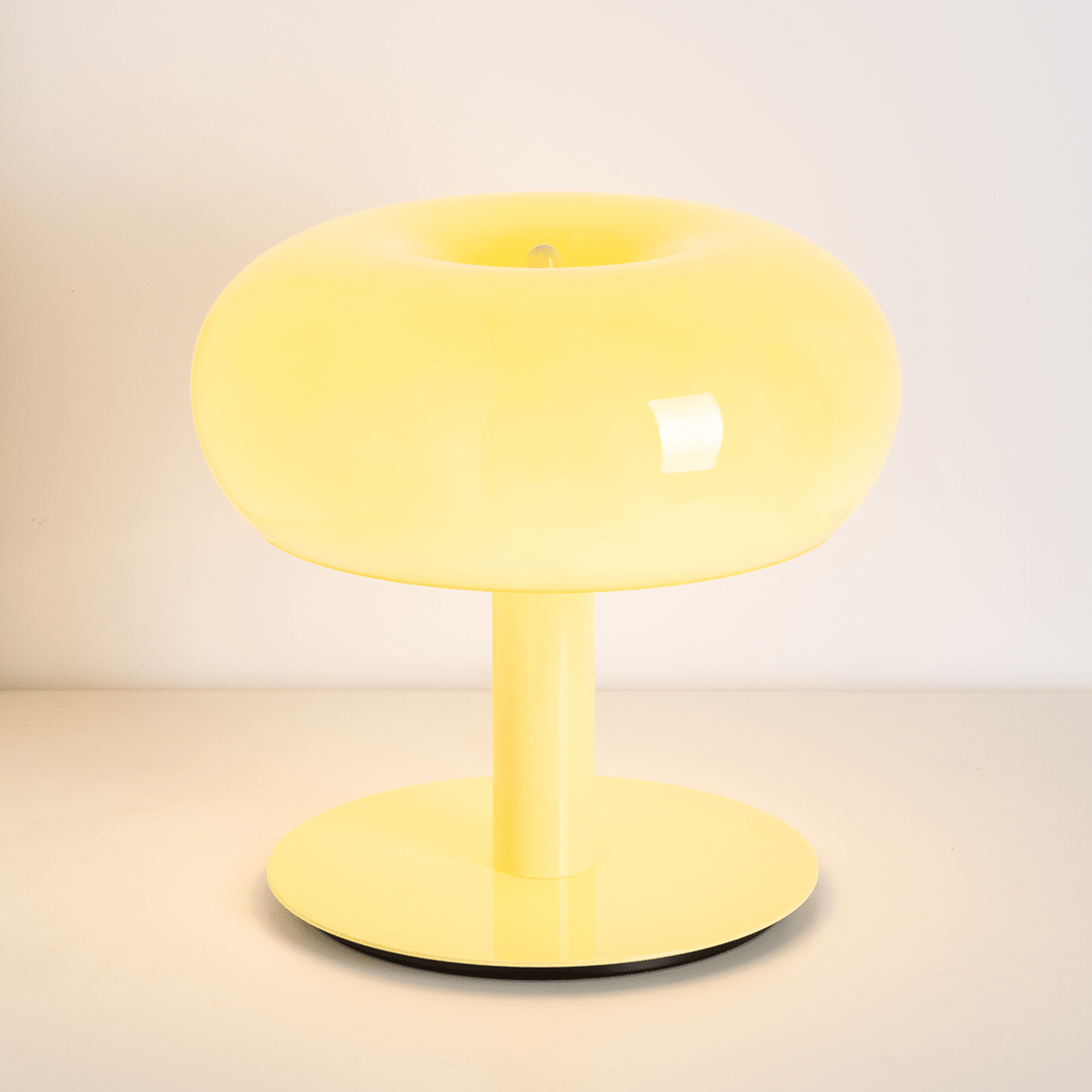 Stolní Lampa LED Retro Kov Sklo Dotyková Stmívatelná