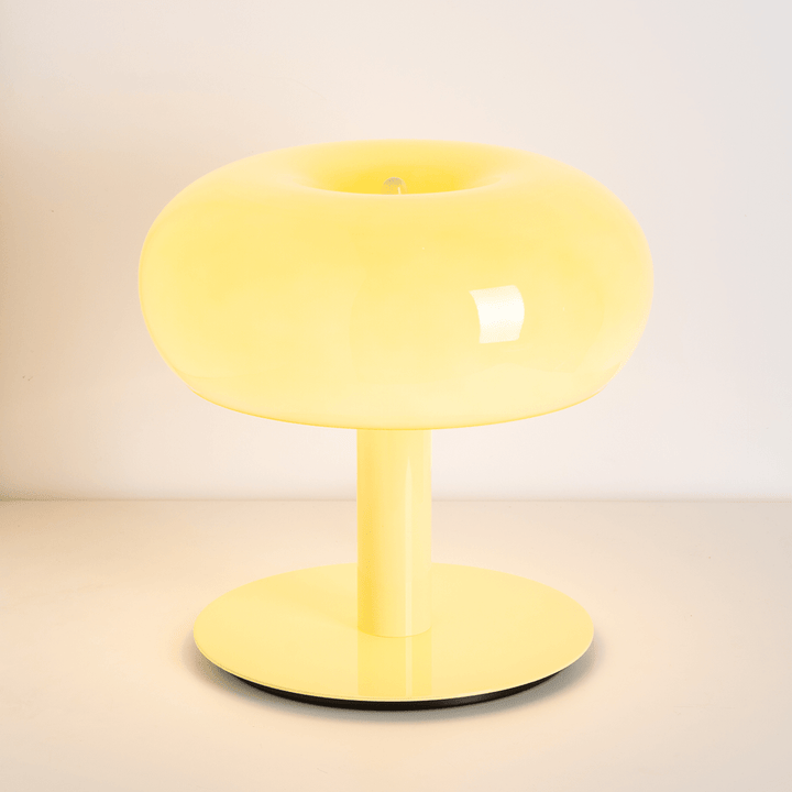 Stolní Lampa LED Retro Kov Sklo Dotyková Stmívatelná