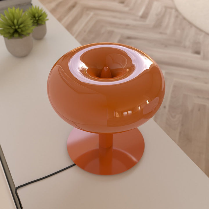 Stolní Lampa LED Retro Kov Sklo Dotyková Stmívatelná