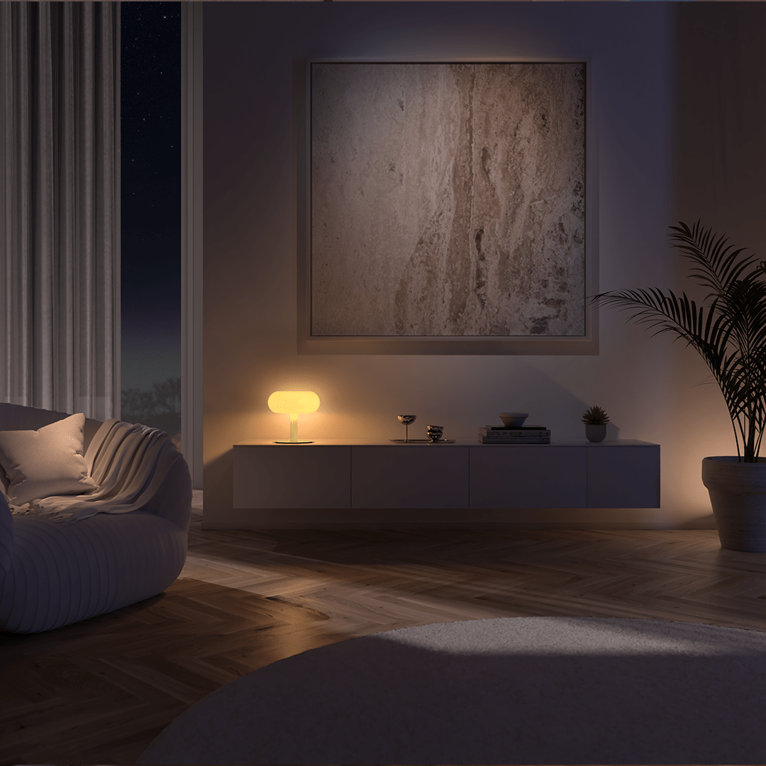 Stolní Lampa LED Retro Kov Sklo Dotyková Stmívatelná
