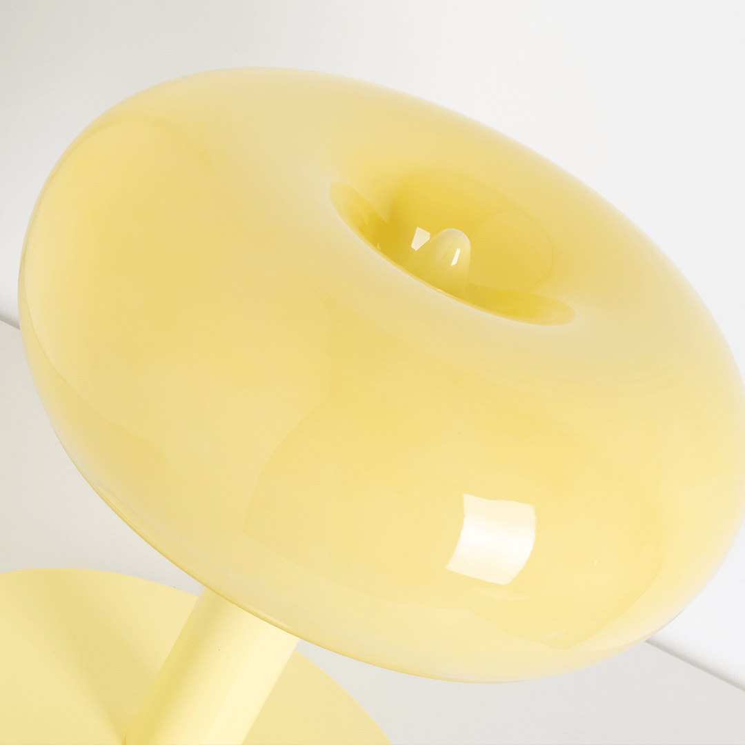 Stolní Lampa LED Retro Kov Sklo Dotyková Stmívatelná