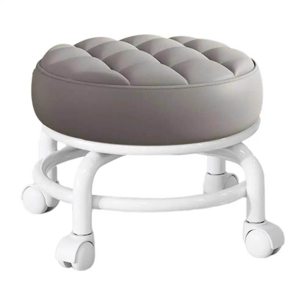 Tabouret Roulant Ergonomique Réglable avec Siège Rotatif à 360° - Flexibilité et Confort 5