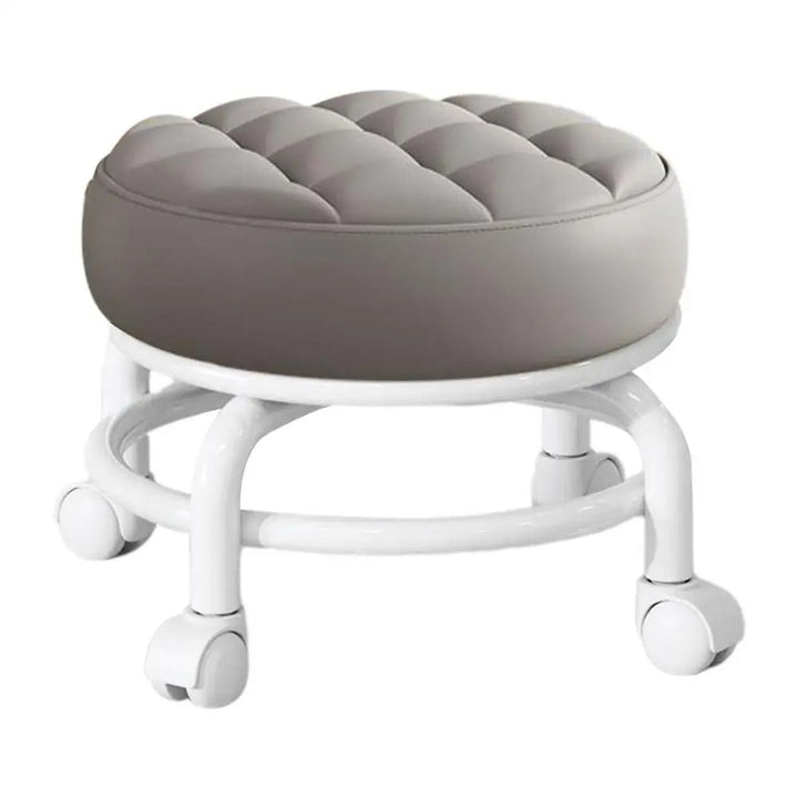 Tabouret Roulant Ergonomique Réglable avec Siège Rotatif à 360° - Flexibilité et Confort 5